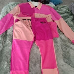 MNML Pink and Black Apparel